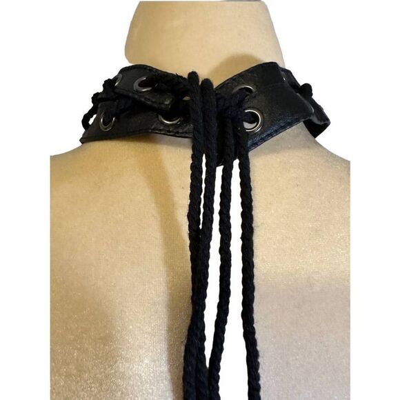 Darker Wavs Modulation Lace Up Harness Dress - Picture 8 of 12